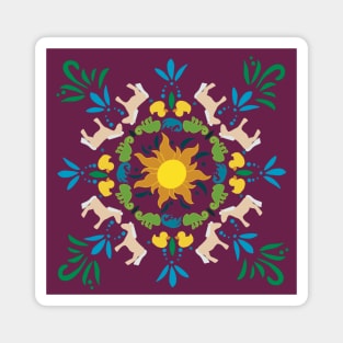 Tangled Mandala Magnet