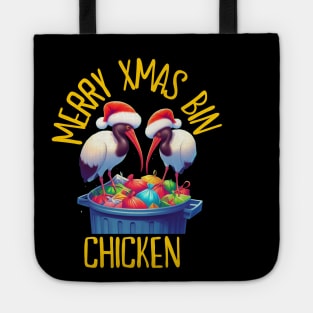 Bin Chicken Christmas Tote
