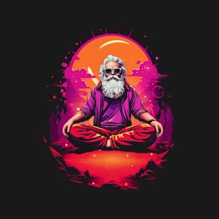 Meditating Santa Claus T-Shirt