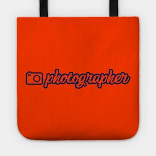 Photographer blue Tote