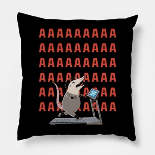 Opossum Gym Pillow