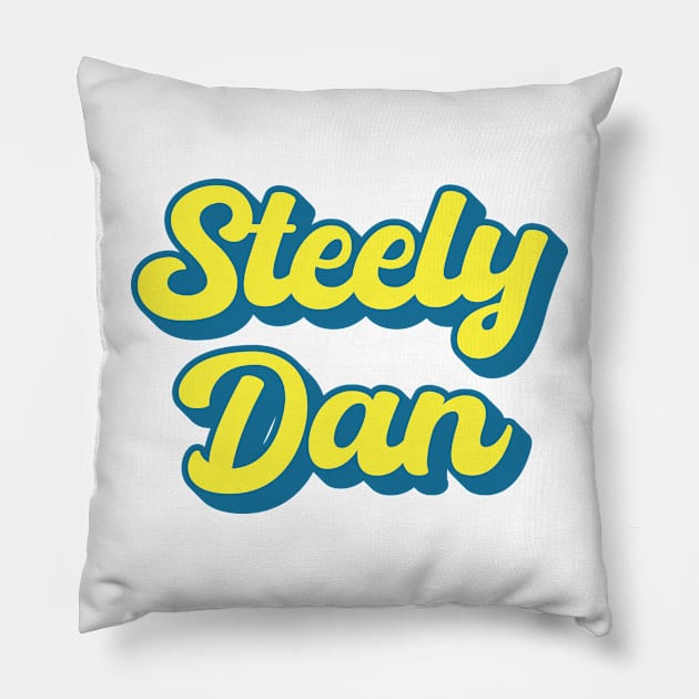 Steely Dan Pillow by Yuri's art