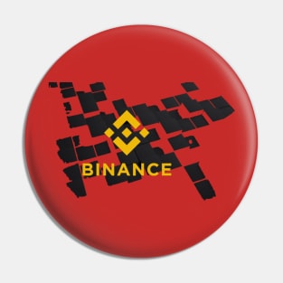 Binance Blockchain Logo Pin