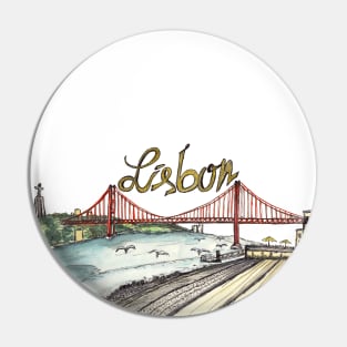 Lisbon Pin