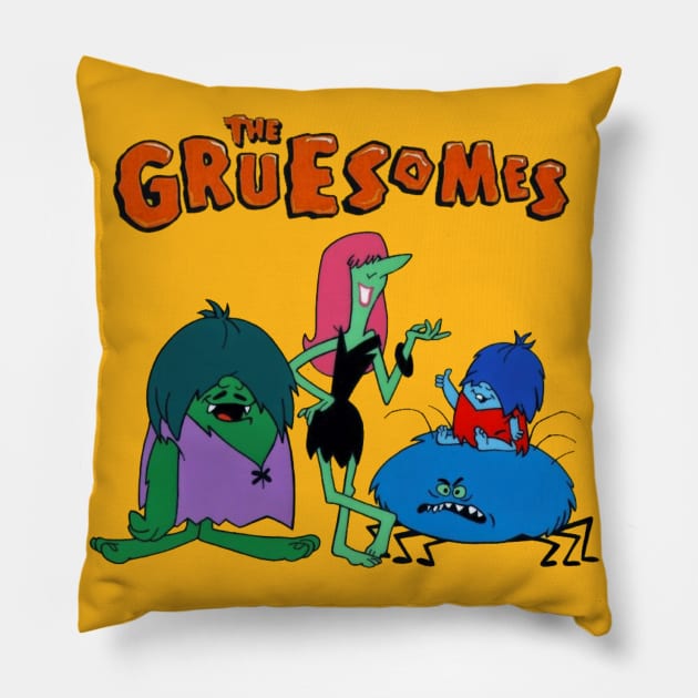 The Gruesomes Pillow by Pop Fan Shop