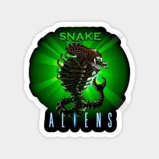 Snake Alien Magnet