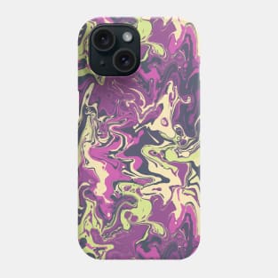 Hey Puddin' Marble - Digital Paint Spill Phone Case
