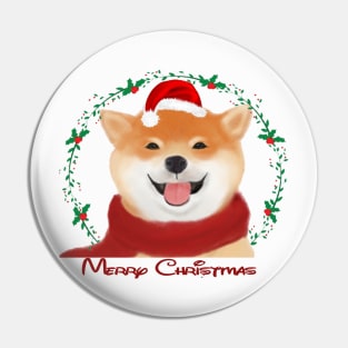 merry Christmas t-shirt. dog picture new year t-shirt Pin