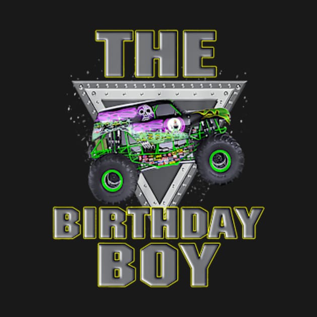 Monster Truck Birthday Boy by Daysy1