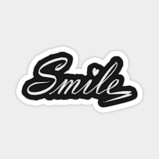 Smile Script Magnet