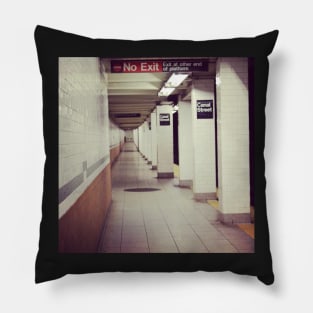 New York Subway Pillow