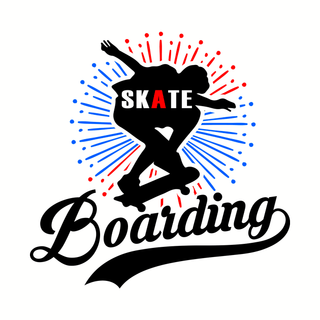 Skateboarding by artsytee