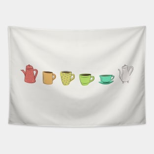 Coffee Lovers Tapestry