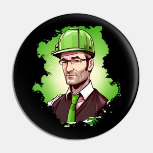 Engineer St. Patrick's Day Pin