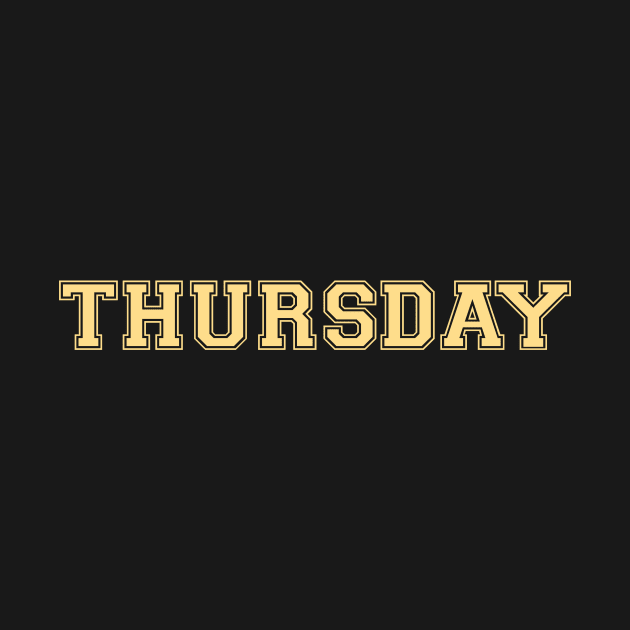 Luxurious Black and Gold Shirt of the Day -- Thursday by WellRed