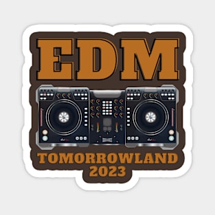 EDM Tomorrowland 2023 Magnet