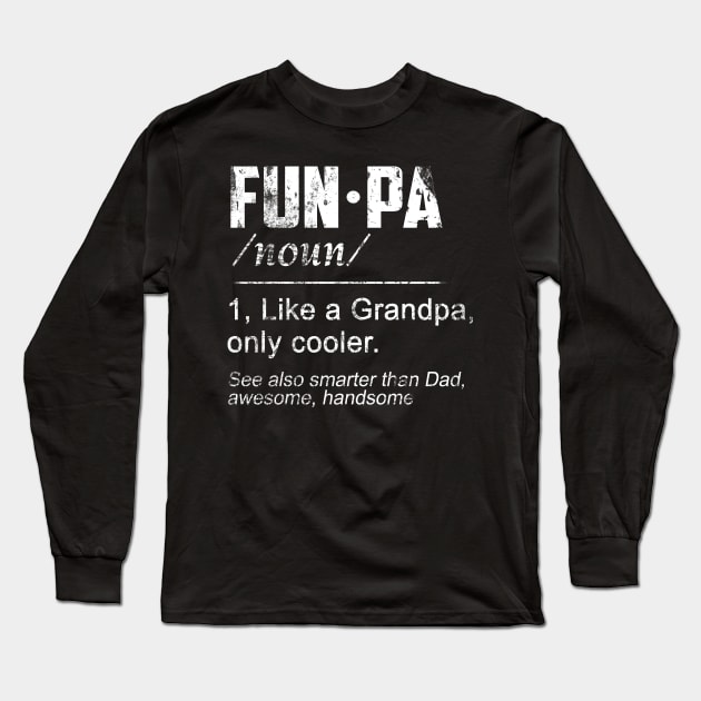 PAPA like a Grandpa ONLY COOLER Father's Day Papa Definition T-Shirt