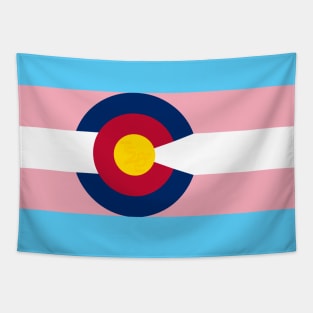 Colorado Trans State Flag Tapestry