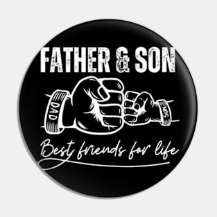 Father-Son-Friends-Fist-Bump Pin