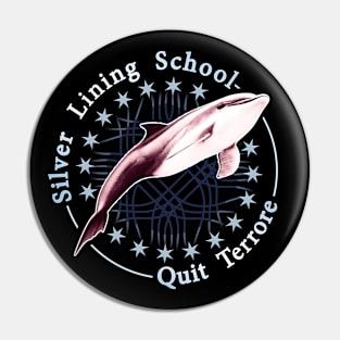 Silver lining School Pin