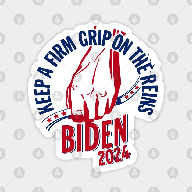Re-elect Joe Biden 2024 US Presidential Campaign Magnet by Yesteeyear