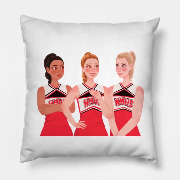 The Unholy Trinity Pillow by curiousquirrel