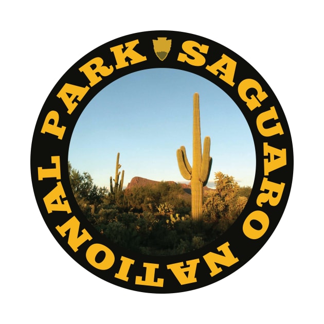 Saguaro National Park circle by nylebuss