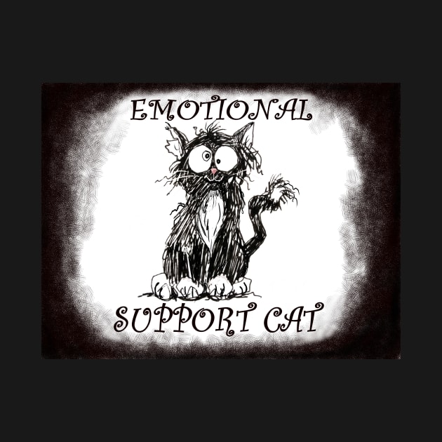 Emotional Support Cat by Grahamgc