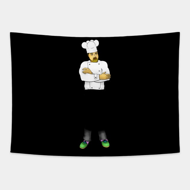 Chef Natch Tapestry by doublebeta