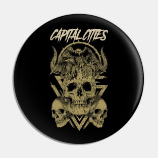 CAPITAL CITIES BAND Pin