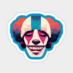 Shamee The Clown Faced Thriller Here's The Teal Berry Pie Ltd Variant Magnet