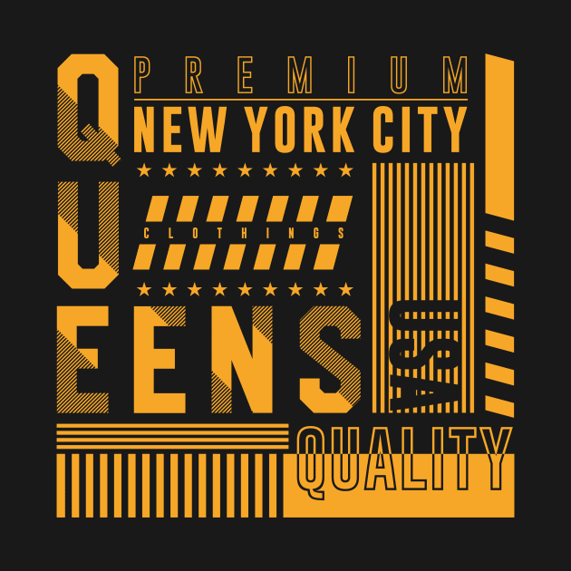 New York City Queens by ArtsRocket