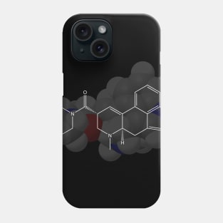 LSD Molecule Chemistry Phone Case