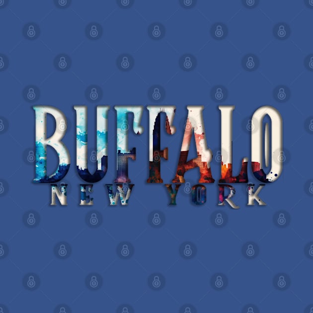 Buffalo Skyline by coyote