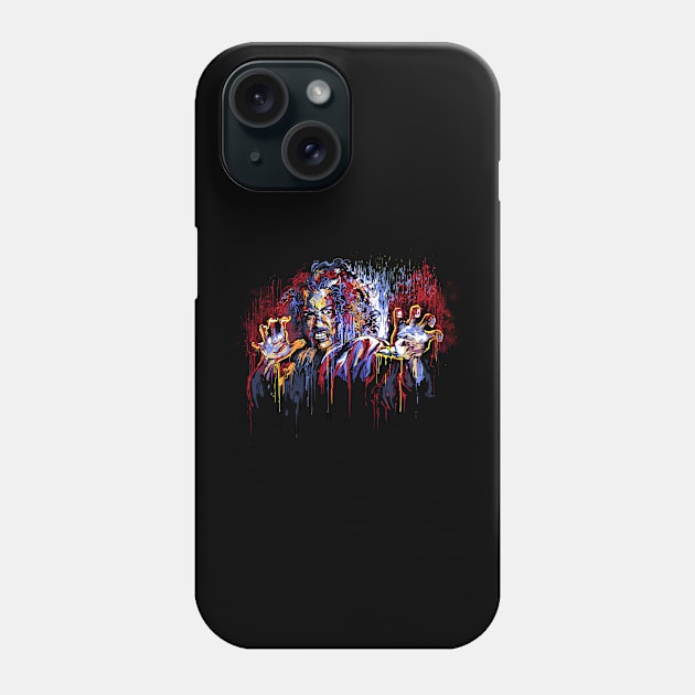 Sho Nuff Painting Phone Case by Zascanauta