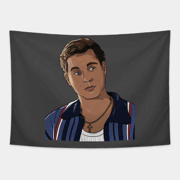 Ray Liotta Tapestry by Black Snow Comics