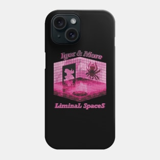 Igor & More Tarantula Liminal Spaces Pink Phone Case