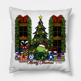 Merry Cthumas: A Cthulhu Christmas Pillow