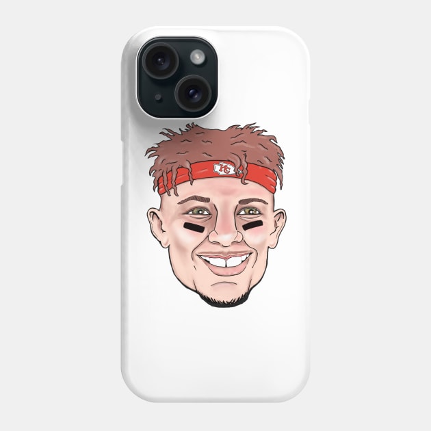 Patrick mahomes Phone Case by RenzArt