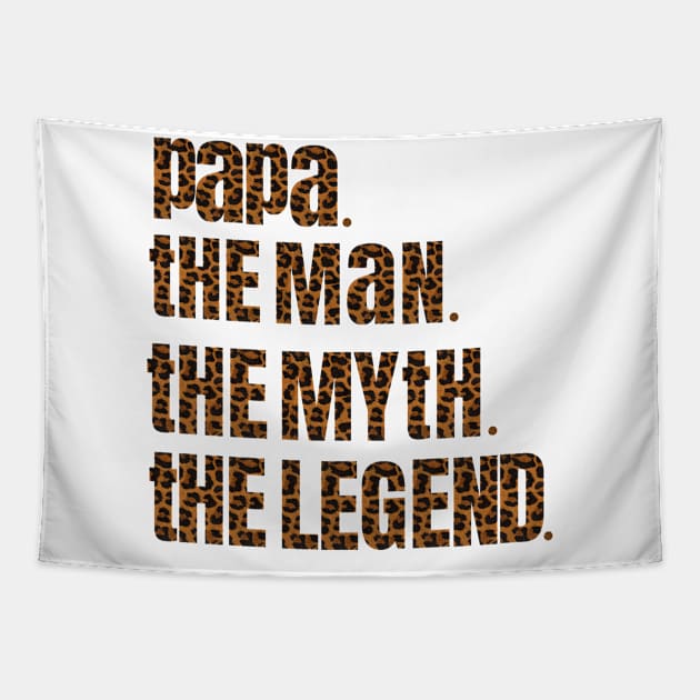 Father the legend,happy Father’s Day,best dad ever,papa the legend Tapestry by audicreate