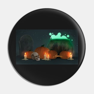 Copy of Happy Halloween (without letters with BG) Pin