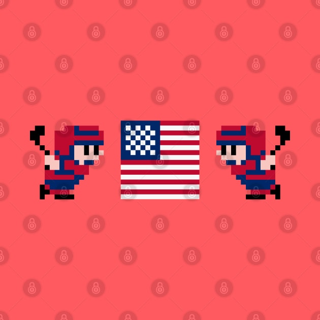 Team USA Ice Hockey by The Pixel League