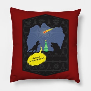 Merry Christmas Extinction Pillow