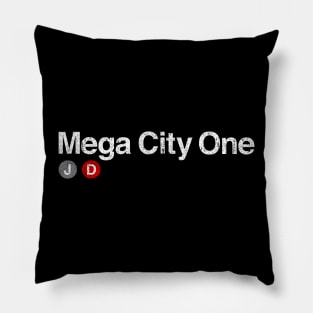 Mega City One Pillow