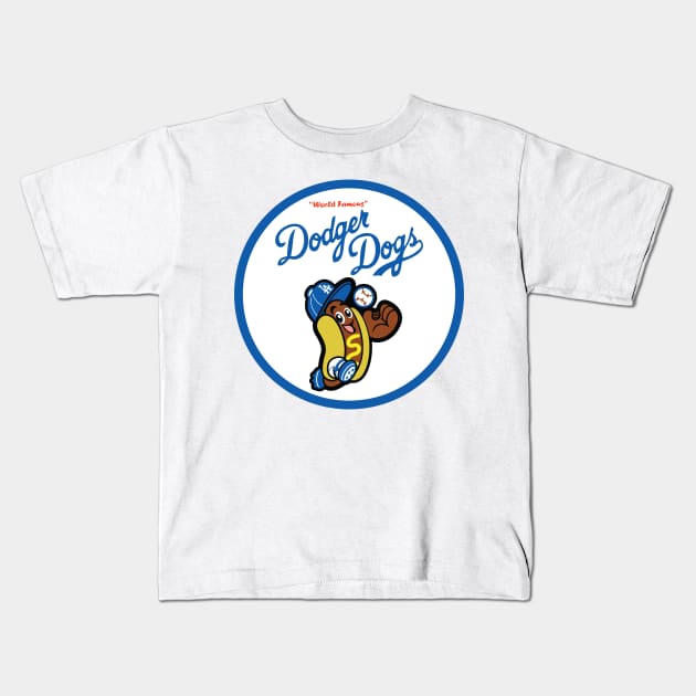 ElRyeShop Dodger Dog Tee Kids T-Shirt