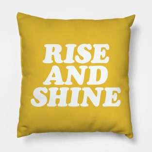 Rise and Shine Pillow