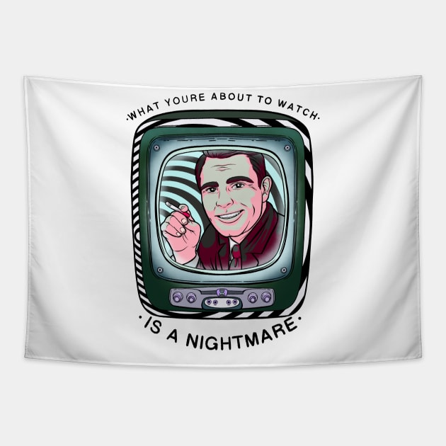 The Twilight Zone Tapestry by Maxx Slow