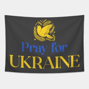 pray for ukraine Tapestry