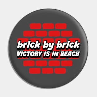 Brick by Brick Pin