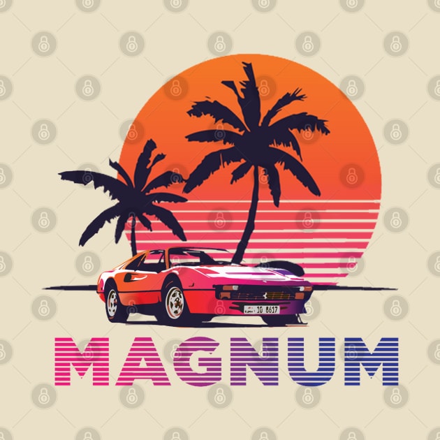 MAGNUM PI - RETRO by Ecsa